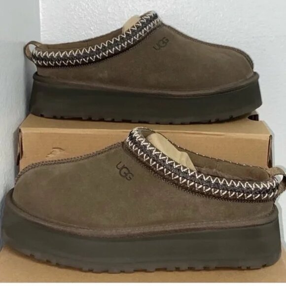 UGG Tazz Platform Hickory Women’s Size EU（37 40） - Picture 1 of 5
